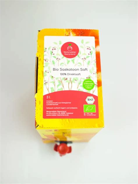 Saskatoon saft